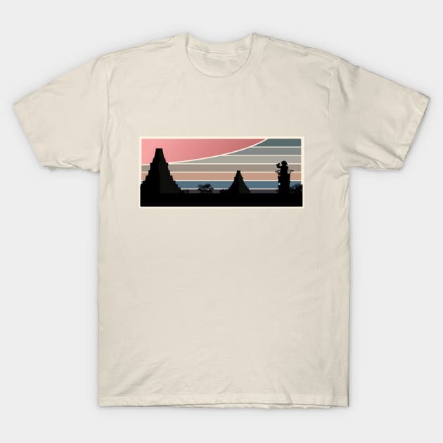 Dusk on Yavin IV T-Shirt by EdwardLarson